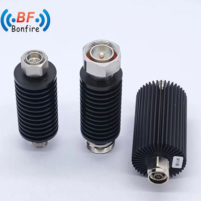 50W DC-3800MHz 3/6/10/15/20/40dB RF 신호 N-M/N-F 인터페이스를 위한 변수 약화기