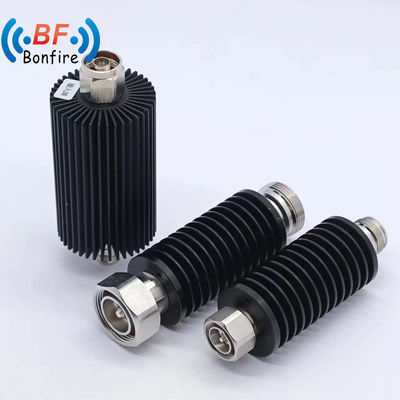 50W DC-3800MHz 3/6/10/15/20/40dB RF 신호 N-M/N-F 인터페이스를 위한 변수 약화기