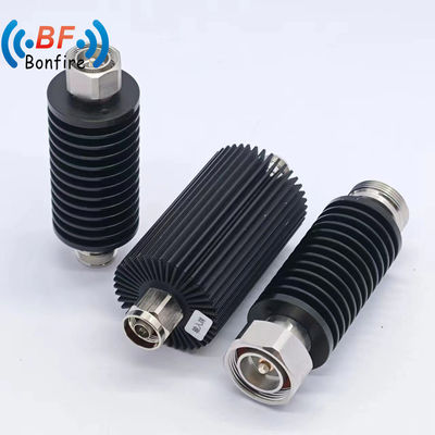 검은색 DC-3800MHz 마이크로파 통신 RF 코아시얼 Attenuator 조절 가능한 Attenuator