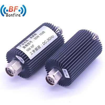 조정 가능한 RF Attenuator Low Vswr DC-3800MHz OEM 및 ODM 회색/붉은/검은/개 맞춤형