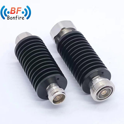 100W DC-3800MHz N형 동축 고정 감축기 열 방출장 3/6/10/20/30/40dB