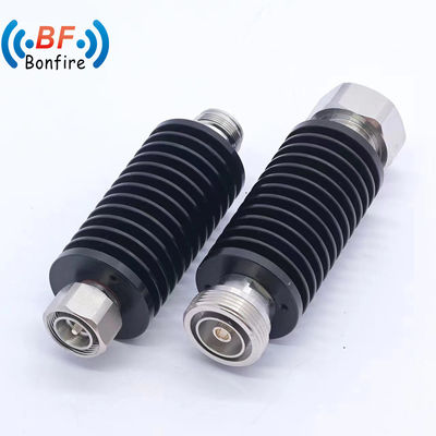 100W DC-3800MHz N형 동축 고정 감축기 열 방출장 3/6/10/20/30/40dB