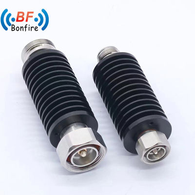 100W DC-3800MHz N형 동축 고정 감축기 열 방출장 3/6/10/20/30/40dB