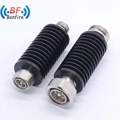 100W DC-3800MHz N형 동축 고정 감축기 열 방출장 3/6/10/20/30/40dB