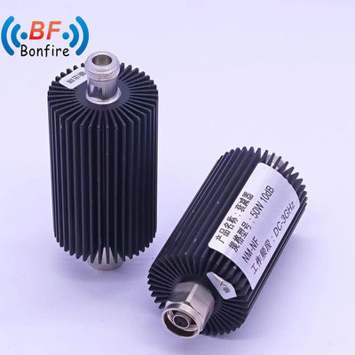 50W 3-40dB 조절 가능한 RF 코아시얼 Attenuator 기계 및 고정 Attenuation