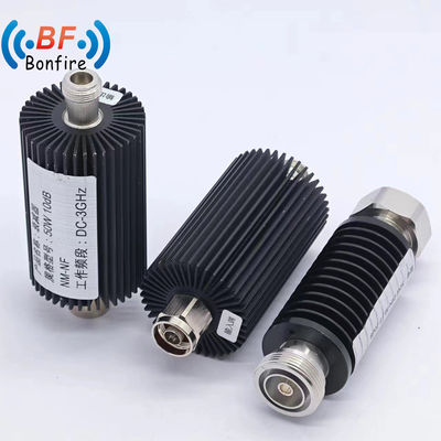 50W 3-40dB 조절 가능한 RF 코아시얼 Attenuator 기계 및 고정 Attenuation