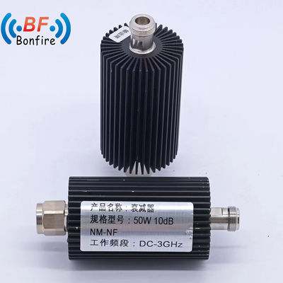 N-M/out N-F 사용자 지정 저압 RF 동축 저압 5W 3-40 dB 조절
