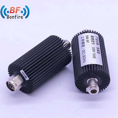 통신 부품 5W RF 코아시얼 Attenuator 3-40dB DC-3800MHz SMA-J/K 커넥터 조절