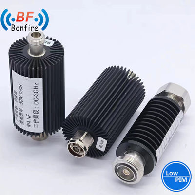50ohm RF 직렬 코아시얼 7-16 DIN 커넥터 10dB DC-3800MHz를 위한 조절 가능한 약소