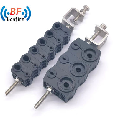 전기 케이블 및 통신 현장에서 섬유를 위한 플라스틱 클램프 4.5mm-23mm 지름