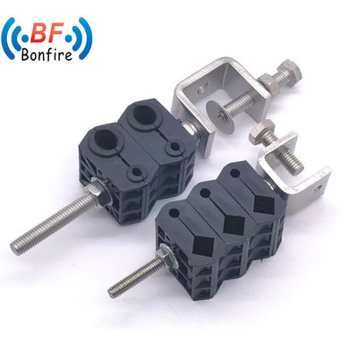 전기 케이블 및 통신 현장에서 섬유를 위한 플라스틱 클램프 4.5mm-23mm 지름