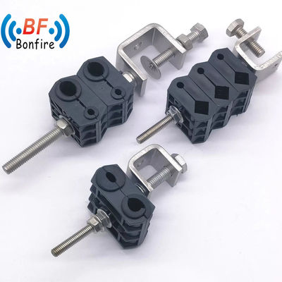 전기 케이블 및 통신 현장에서 섬유를 위한 플라스틱 클램프 4.5mm-23mm 지름