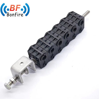 10.5-13mm 2* 4-8mm 케이블 관리를 위한 3차원 섬유 및 전력 공급 케이블 클램프