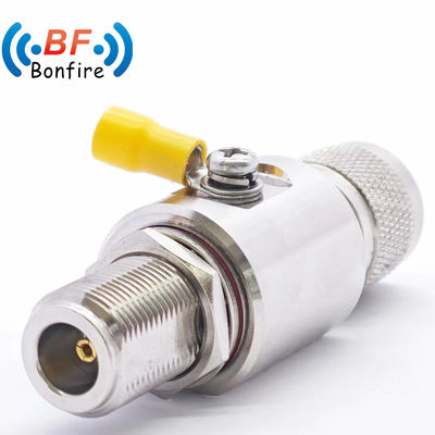 RF 코아시얼 번개 돌풍 보호기 N-M ~ N-F 6000MHz UHF Pl259 ~ So239 잭 체포기