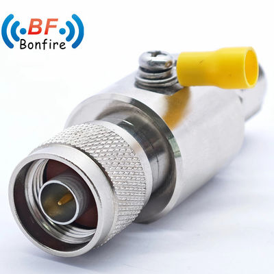 RF 코아시얼 번개 돌풍 보호기 N-M ~ N-F 6000MHz UHF Pl259 ~ So239 잭 체포기