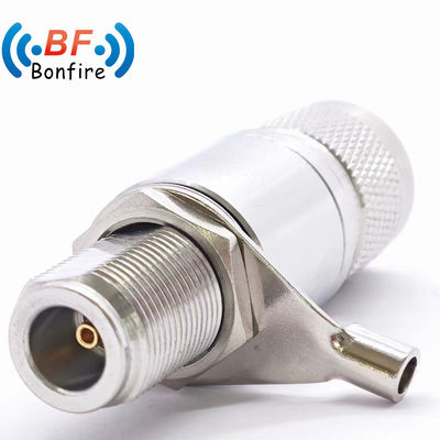 6000MHz 여성 동축 RF 커넥터 UHF 여성에서 여성 So239 잭 케이블 번개 돌파 보호 Pl259 잭 번개 체포