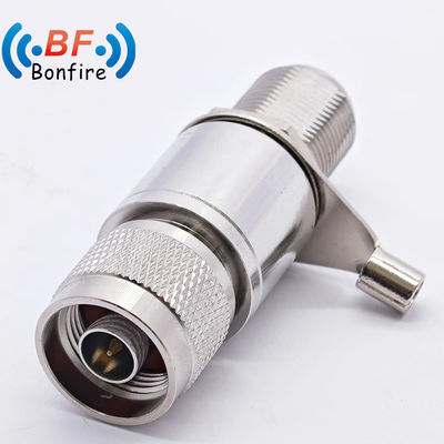 DC-6000MHz V UHF 번개 차단기 Pl259 RF 급증 보호기 플러그 소239 소켓에 남성