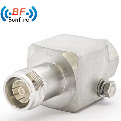맞춤형 회색 RF 698-3800MHz 전압 차단기 N SMA 동축 연결기 번개 보호기