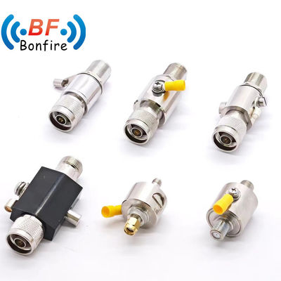 패키지 총중량 0.220kg N-M ~ N-F / N-F ~ 4.3-10 F / 4.3-10 M ~ 4.3-10 F RF 급류 보호기