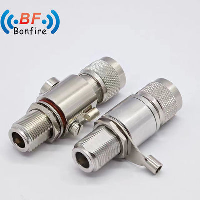 텔레비전용 맞춤형 F 타입 RF 번개 차단기 698-3800MHz 듀얼 듀얼 여성