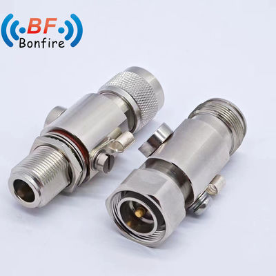 텔레비전용 맞춤형 F 타입 RF 번개 차단기 698-3800MHz 듀얼 듀얼 여성