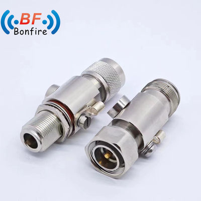 텔레비전용 맞춤형 F 타입 RF 번개 차단기 698-3800MHz 듀얼 듀얼 여성
