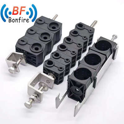 1/2&quot;S 동축 케이블 단일 타입 피더 클램프 0.410kg 총 무게 OEM/ODM 생산 2 차원
