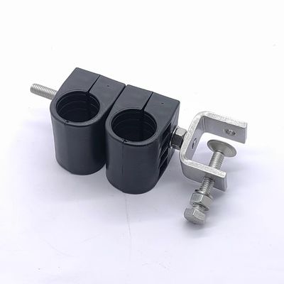 0.410kg 패키지 총 무게 1/2 &quot;와 7/8&quot; 단일 구멍 이중 케이블 클램프 케이블 클립
