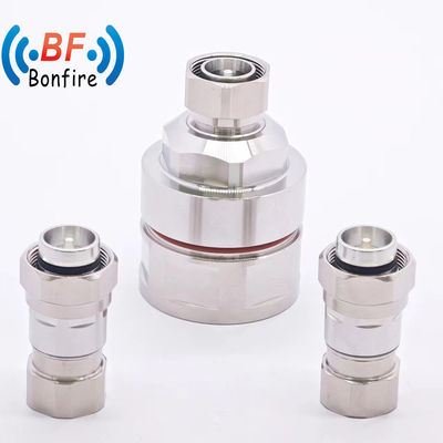 DC-6GHz 500W 7/16 DIN 남성 7/8 유연 케이블 RF 고정 커넥터 -155dbc