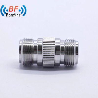 DC-4GHz 저손실 RF 커넥터 통신부 4.3-10 여성에서 N 여성 -155dbc 0.040kg