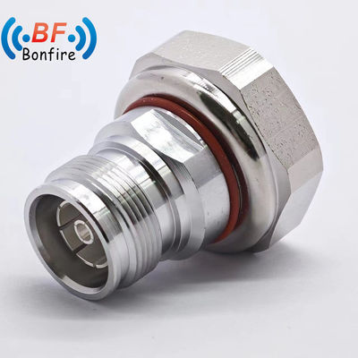 낮은 PIM RF 커넥터 -160dbc DC-4GHz 4.3/10 남성에서 N 여성 RF 어댑터