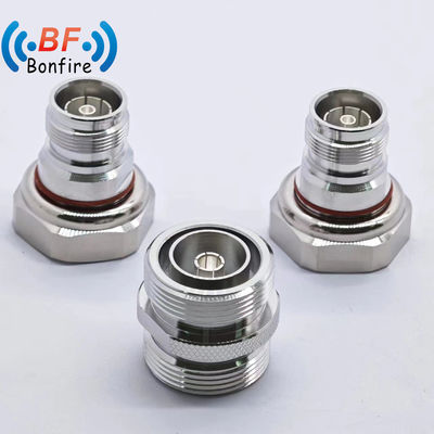 낮은 PIM RF 커넥터 -160dbc DC-4GHz 4.3/10 남성에서 N 여성 RF 어댑터