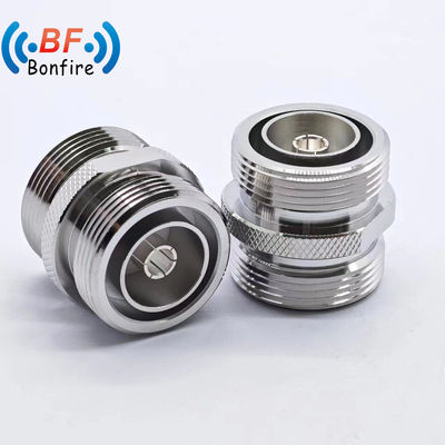 RF 어댑터 -155dbc DC-4GHz 저 Vswr 방수율 IP 67 N-M ~ N-M 직선형