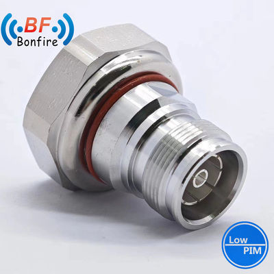 방수 RF 커넥터 DC-4GHz -155dbc N 여성에서 4.3-10 남성 RF 어댑터 IP 67