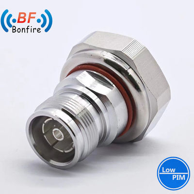 방수 RF 커넥터 DC-4GHz -155dbc N 여성에서 4.3-10 남성 RF 어댑터 IP 67