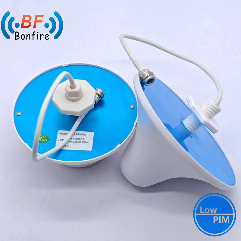 1710-2700 3300-4000MHz 2/3/5dBi 100W 5g LTE WCDMA N-여성 신호 옴니 천장 안테나