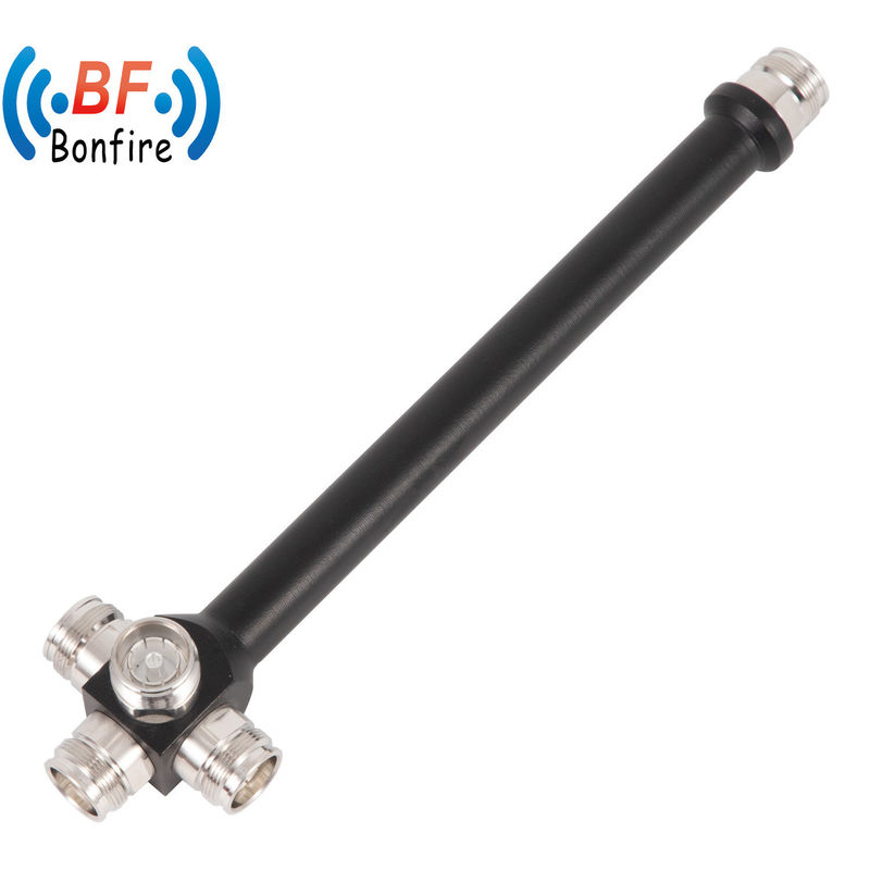 4차원 로우 픽 반응성 고전력 분할기 698-3800MHz 4.3-10 F 회색/붉은/검은/개 맞춤형