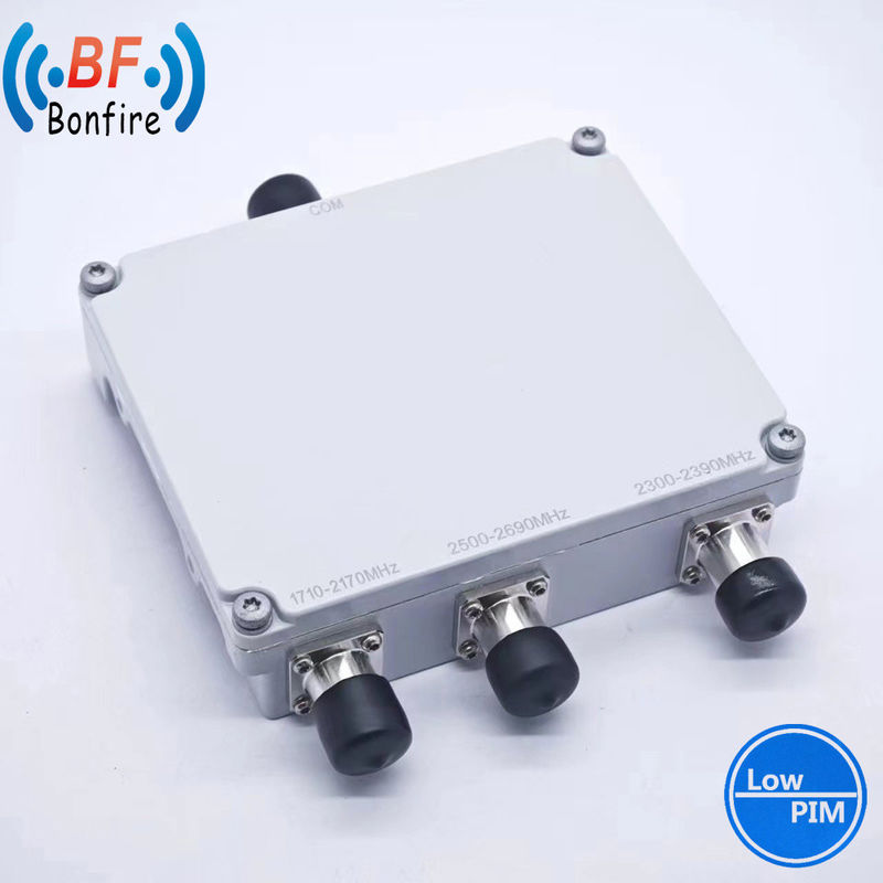 1710-2170MHz RF 트리플렉서 패시브 컴바이너 N 건물 내 네트워크 HLQ-XXXXX