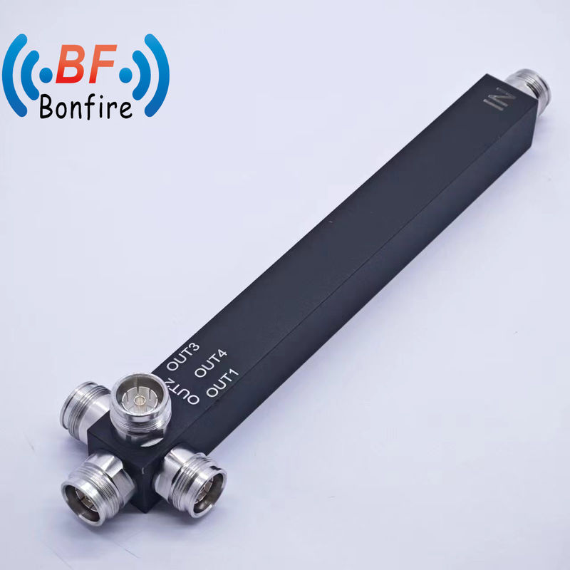 IP65 로우 피임 RF 4 웨이 반응 전력 분할 장치 패키지 총 무게 1.100kg