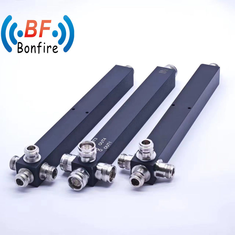 617-4000MHz RF 4 차원 300W 전력 분할 장치 4.3-10 여성 라디오 반복기 빨간색