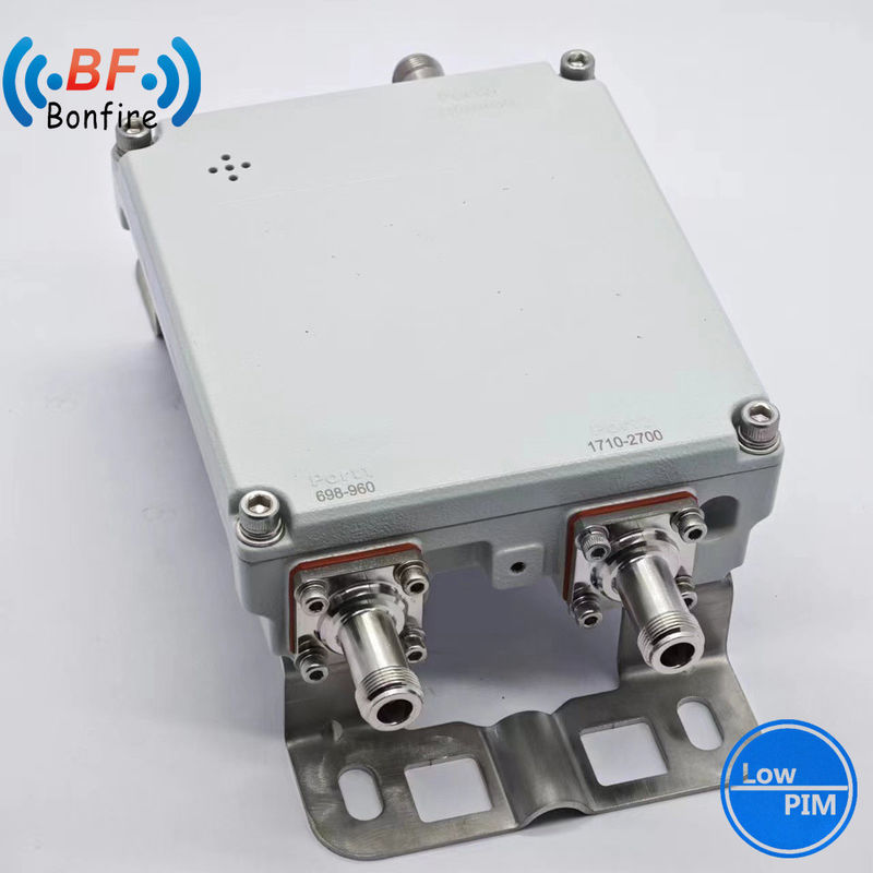 2300-2400 2500-2700MHz 트리플렉서 RF 디플렉서 RF 쿼드플렉서 조합기 200W N 공중 안전용 여성 커넥터