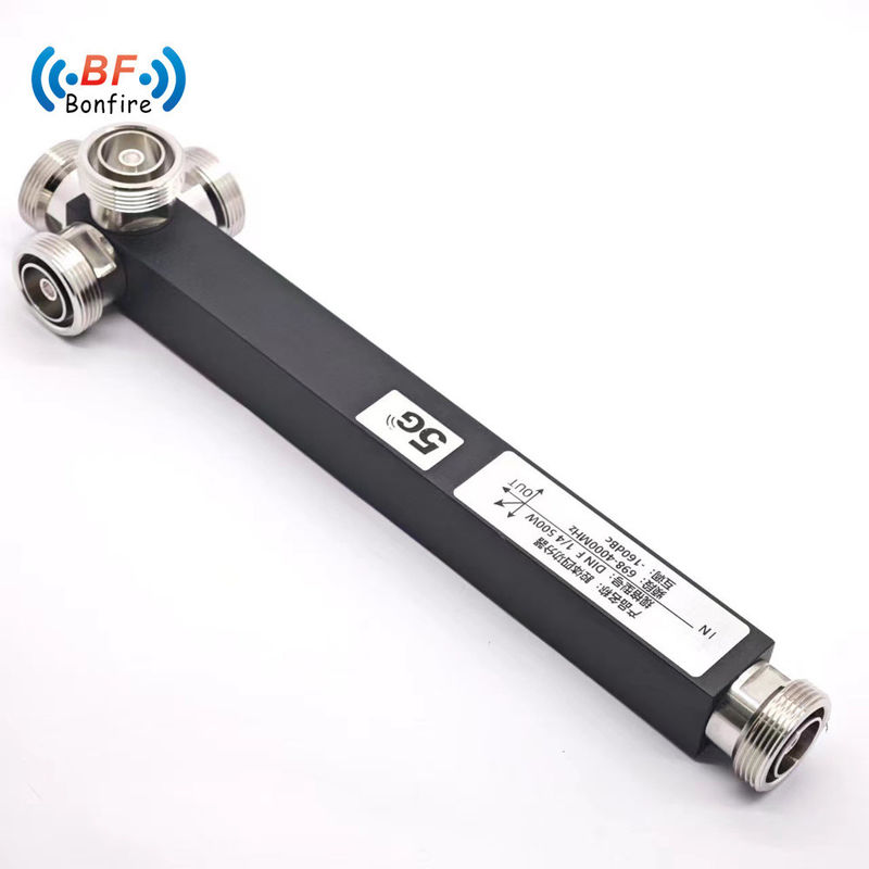 50W 4차원 전력 분할기 5000-6000MHz N 여성 IP60 맞춤형 회색/붉은/검은 옵션