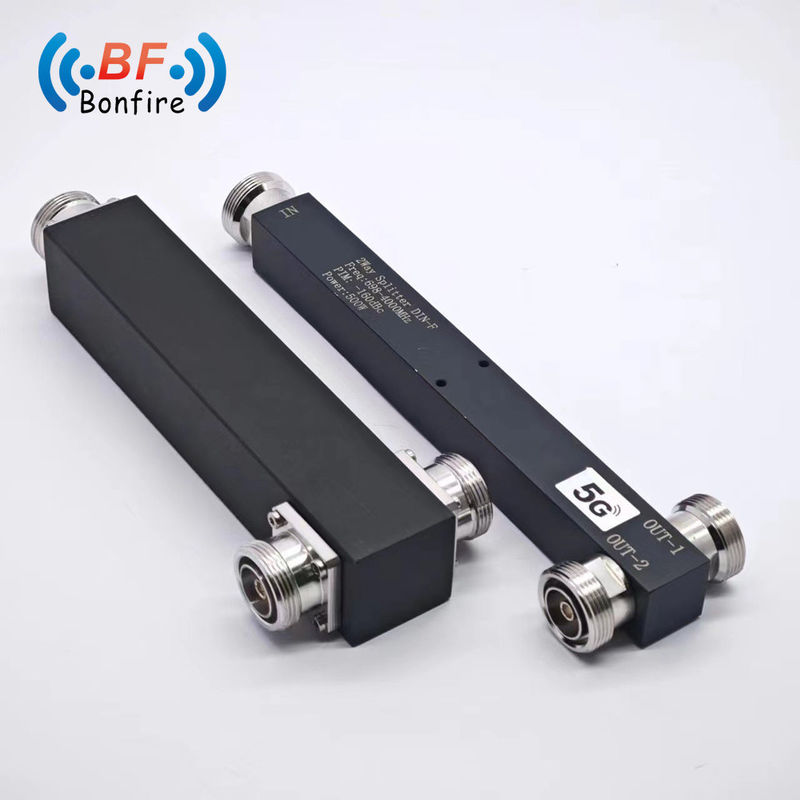 50W 2 차원 전력 분산기 N 비상시스템용 여성 UHF 617-4000MHz 낮은 주파수