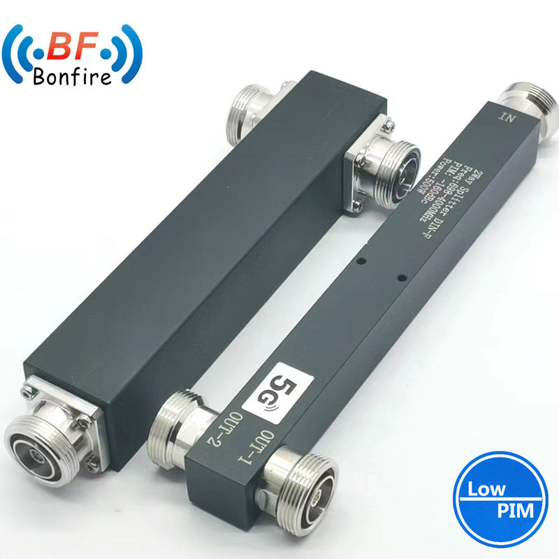 RF 50W 야외 2 차원 전력 분할기 N 여성 전력 분할기 350-3800MHz 기지 스테이션