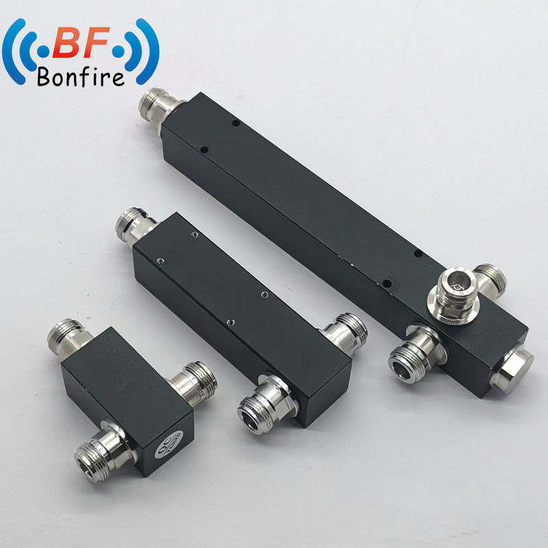 GFQ-XXXXXX RF 2 3 4 Way IP65 698-6000MHz N-여성과 함께 하위 전력 분할 장치