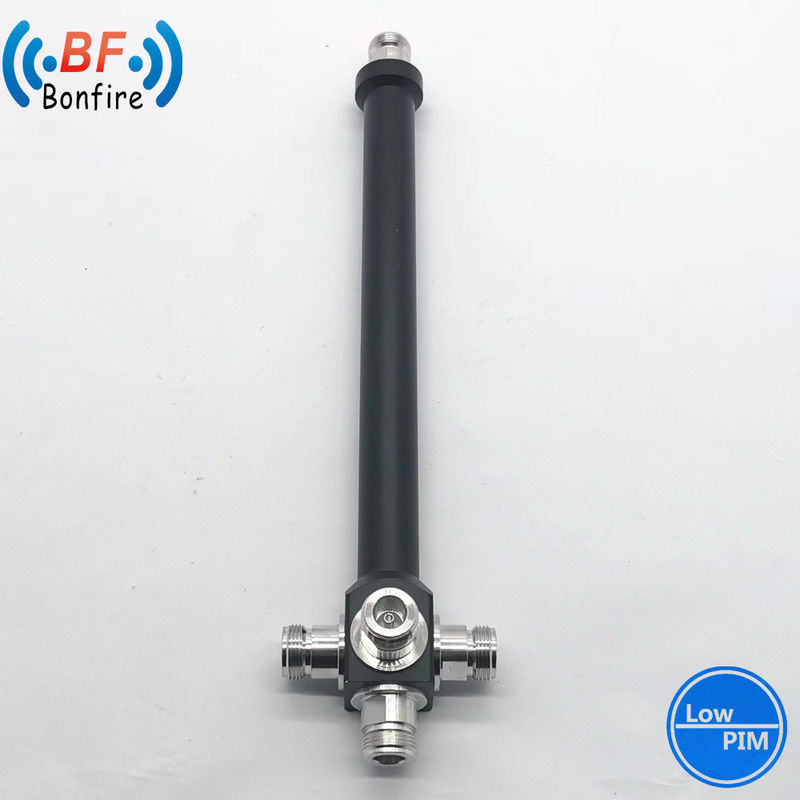 200W 698-3800MHz DIN 여성 컴팩트하고 내구성있는 디자인으로 2 차원 RF 전력 분할기