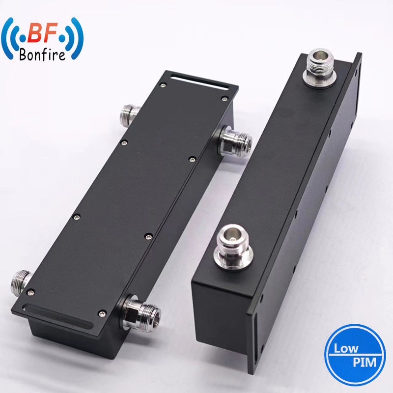 4.3-10-F/DIN-F/N-F 인터페이스 4 in 1 VHF RF 하이브리드 커플러/코미네이터