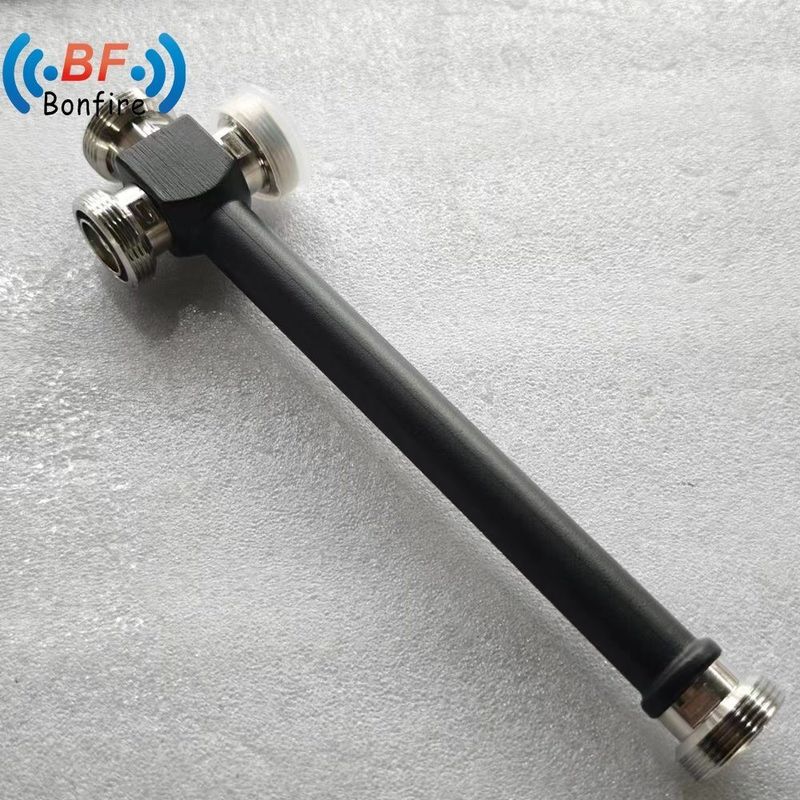 RF 2 3 4 Way IP65 DIN 여성 회색 700-2700MHz 신호 전력 분할 장치
