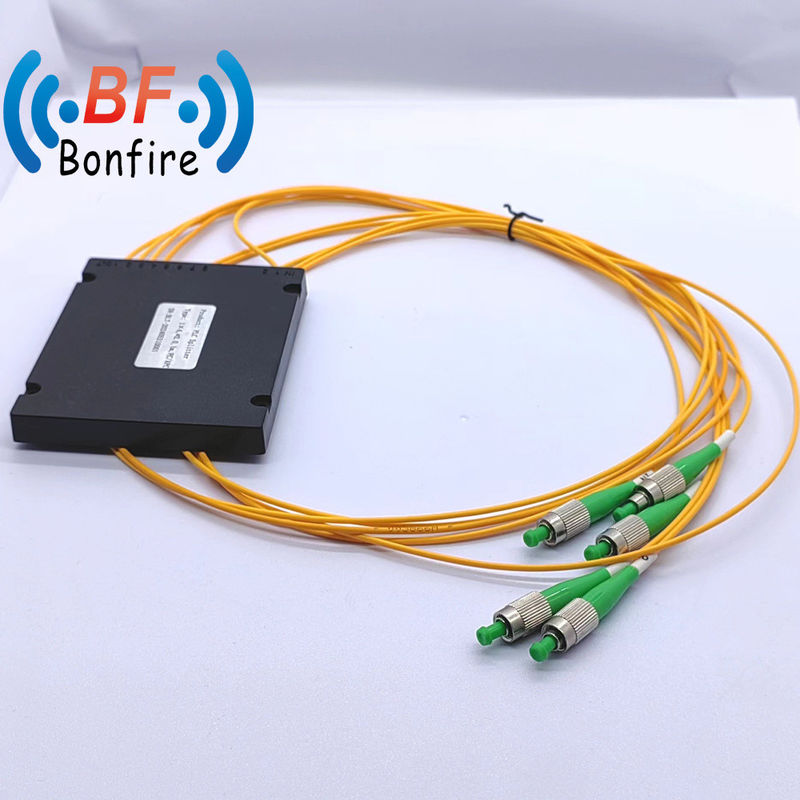 1*4 단일 모드 PLC 스플리터 0.500kg 패키지 크기 25.00cm * 20.00cm * 10.00cm