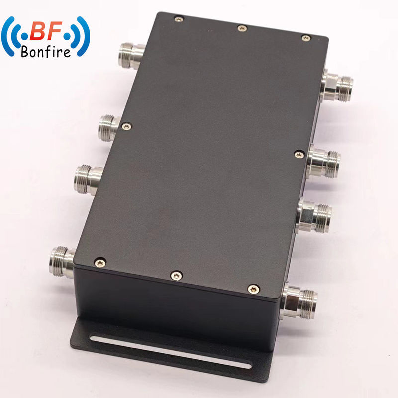 RF 하이브리드 결합기 하이브리드 결합기 4*4 617-3800MHz 7/16 DIN N-F 인터페이스를 가진 여성